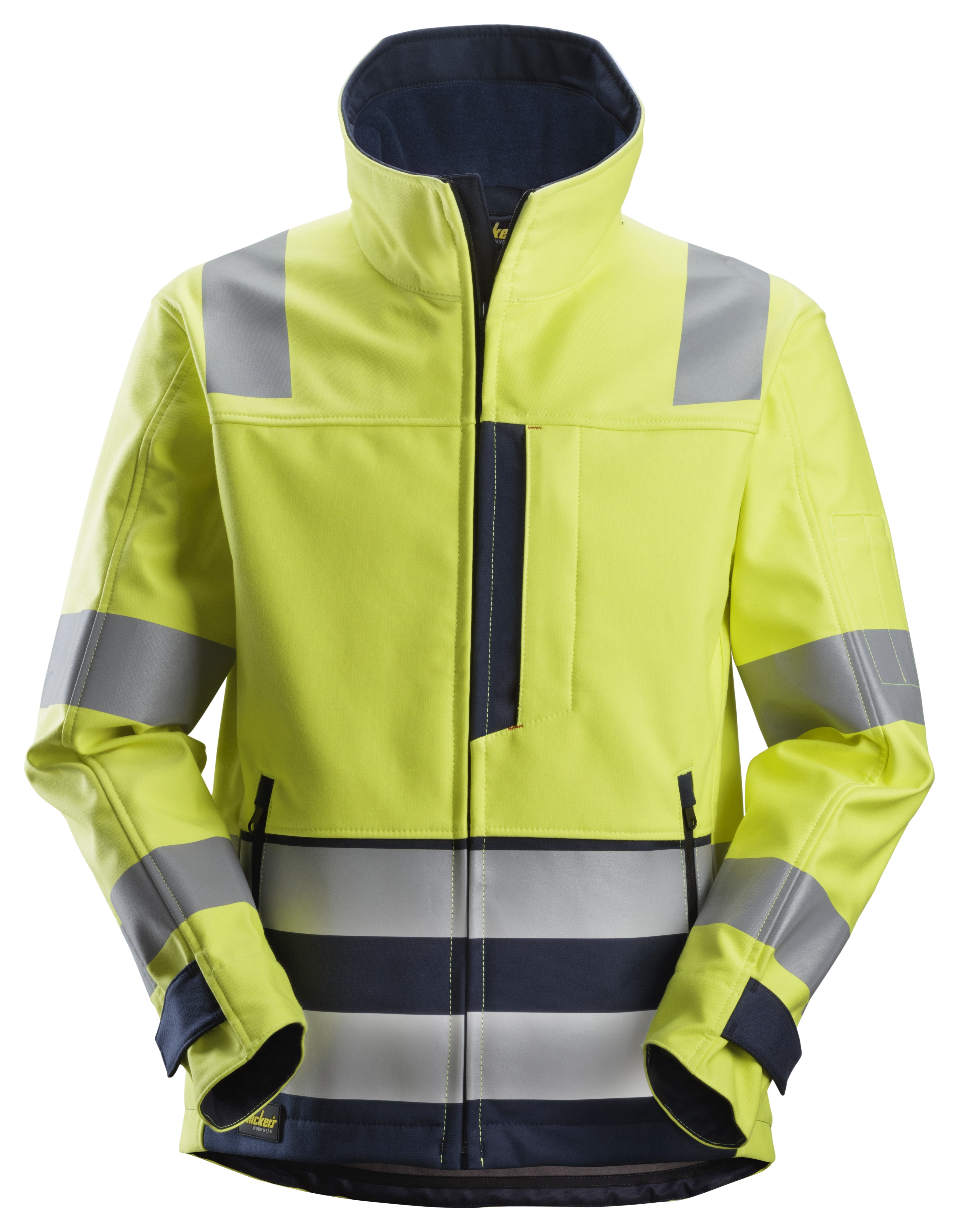 ProtecWork, Soft shell Jack, High-Vis Klasse 3