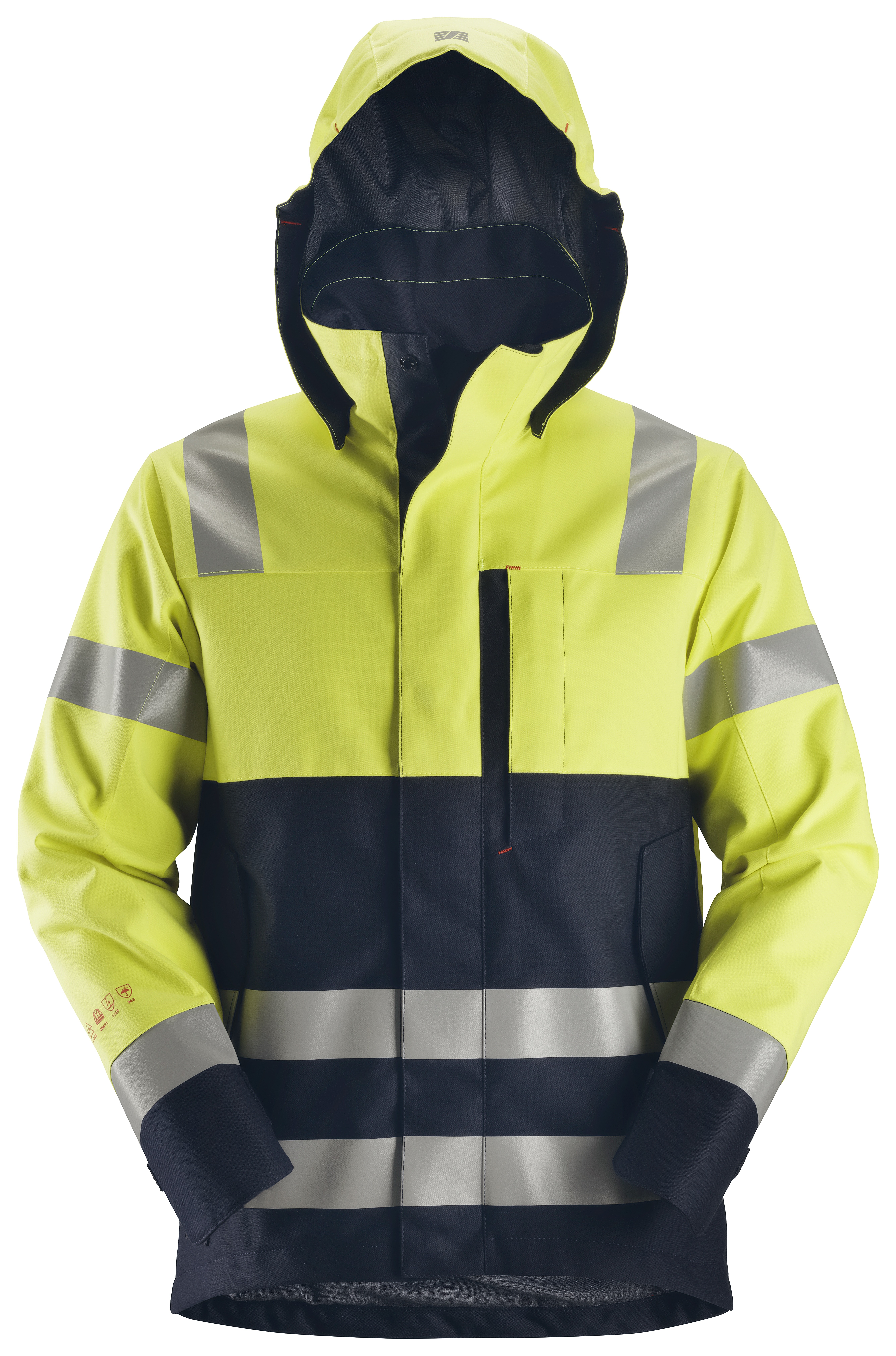 ProtecWork, Waterproof Shell Jack, High-Vis Klasse 2