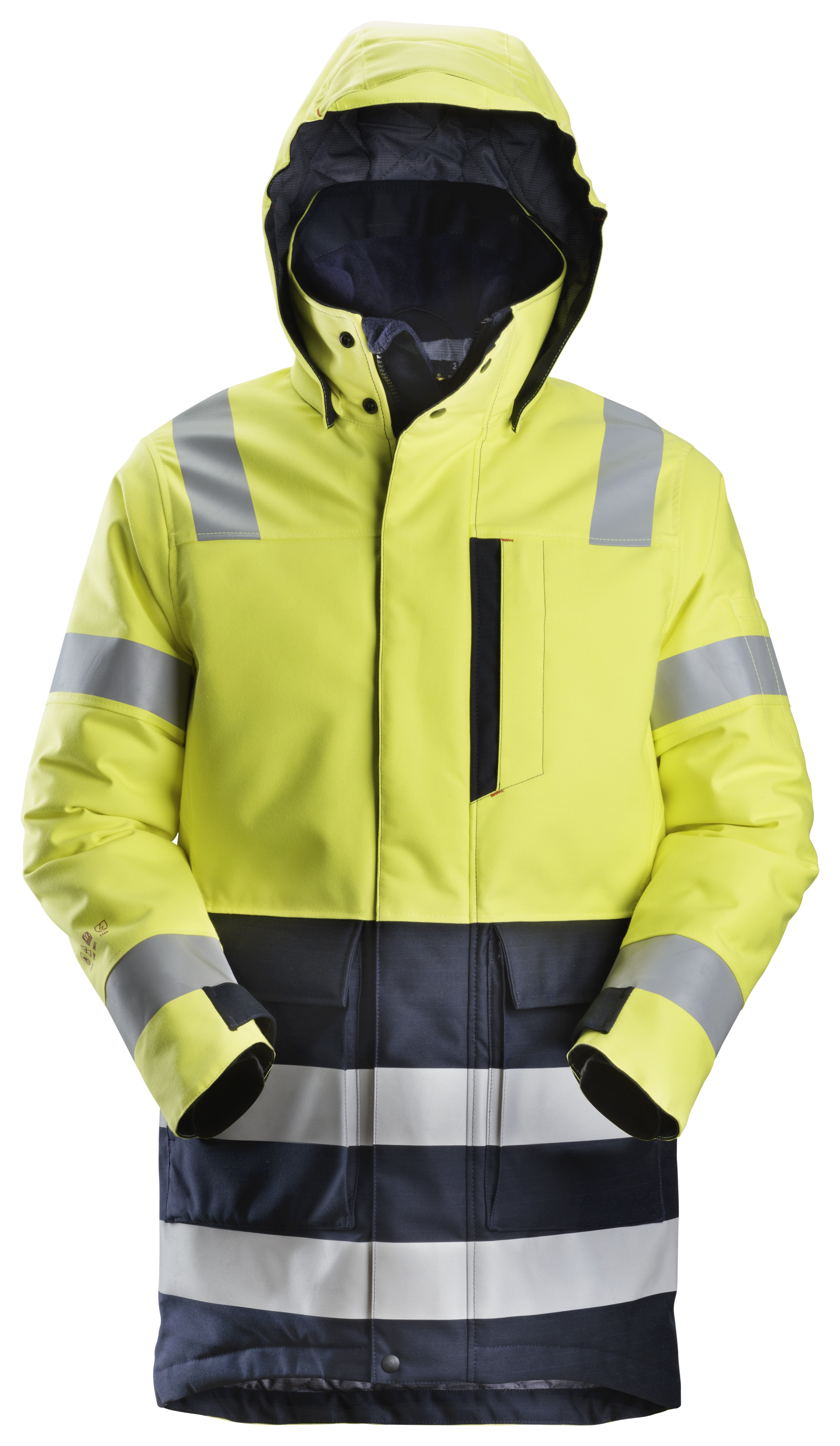 ProtecWork, Geïsoleerde Parka, High-Vis Klasse 3