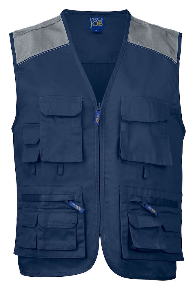 2804 FISHERMAN VEST CONTRAST