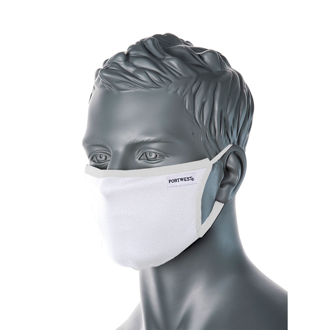 Máscara facial de tres capas de tejido (Pack 25)