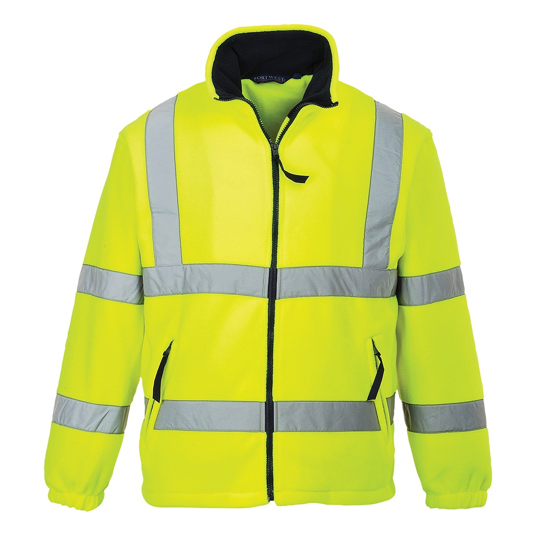 High Vis Fleece Mesh Gevoerd