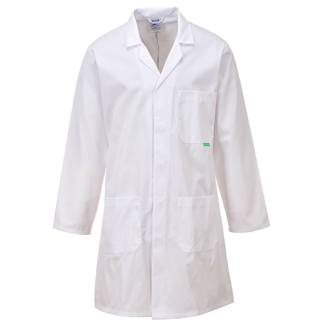 Anti-microbiële laboratoriumjas
