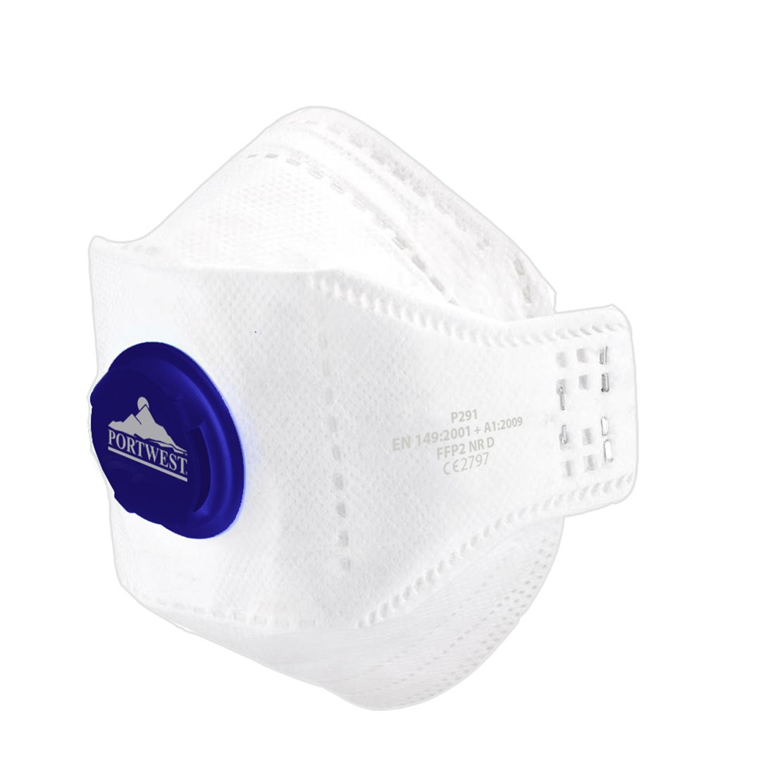 EAGLE FFP2 Gevouwen Dolomite  Masker met Ventiel