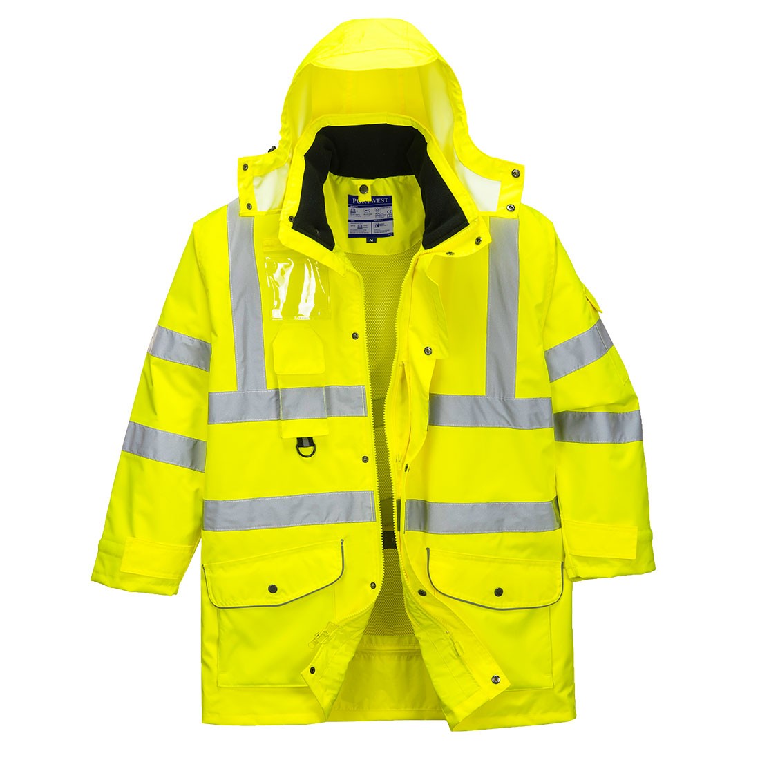 Hi-Vis 7-in-1 Verkeersjack 