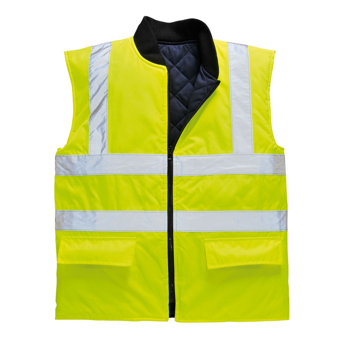 Hi-Vis Omkeerbare Bodywarmer 