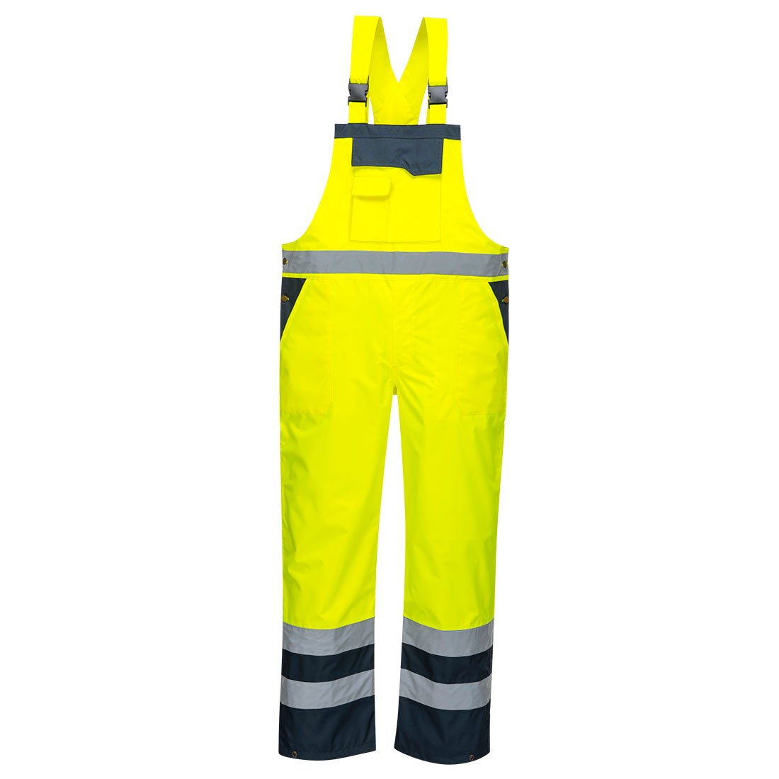 Twee Kleuren Amerikaanse Overall - Ongevoerd