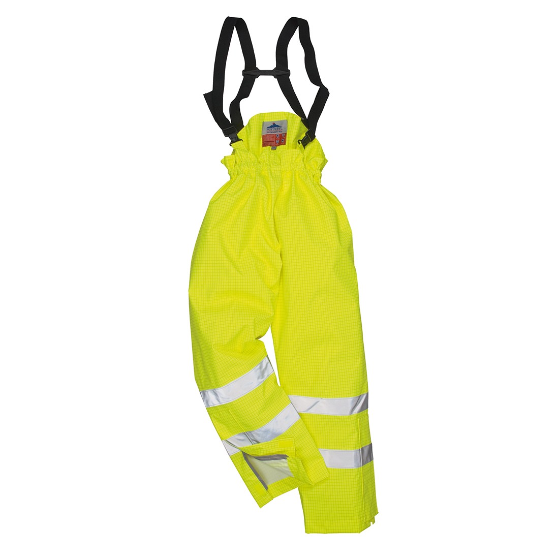 Bizflame Gevoerde Regenbroek  Hi-Vis Antistatisch FR 