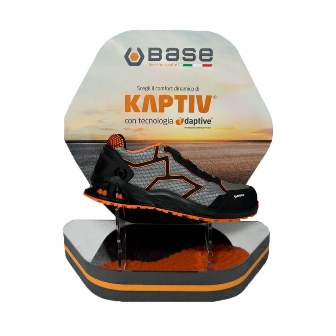 Base Protection Counter Stand