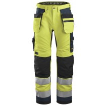 AllroundWork, High-Vis Werkbroek+ met Holsterzakken, Klasse 2