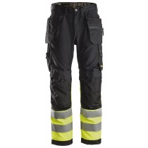 AllroundWork, High-Vis Werkbroek+ met Holsterzakken, Klasse 1