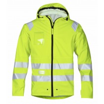 Regenjack PU High Visibility, Klasse 3