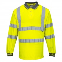 Hi-Vis Lange Mouw Poloshirt 