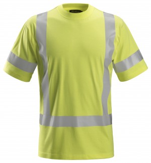 ProtecWork, T-shirt met Korte Mouwen, High-Vis Klasse 3