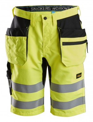 LiteWork, High-Vis Korte Broek+ met Holsterzakken Klasse 1