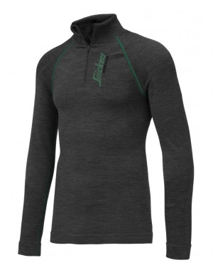 FlexiWork Seamless Wollen Shirt met lange mouwen