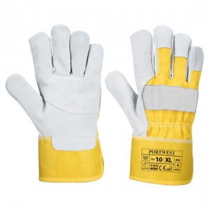 Premium Chrome Rigger Handschoen