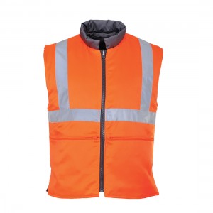 Hi-Vis Omkeerbare Bodywarmer RIS