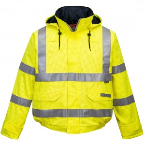 Bizflame Rain Hi-Vis Antistatic FR Bomberjack